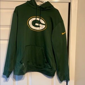 Nike therma fit Green Bay packers pullover hoodie